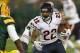GREEN BAY, WI - NOVEMBER 04: Matt Forte #22 of the Chicago Bears runs against the Green Bay Packers at Lambeau Field on November 4, 2013 in Green Bay, Wisconsin. The Bears defeated the Packers 27-20. (Photo by Jonathan Daniel/Getty Images)