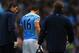 Aguero surrounded by the training staff is never a happy sight.