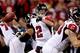 SAN FRANCISCO, CA - DECEMBER 23: Quarterback Matt Ryan #2 of the Atlanta Falcons passes against the San Francisco 49ers during a game at Candlestick Park on December 23, 2013 in San Francisco, California. (Photo by Stephen Dunn/Getty Images)