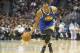 Dec 23, 2013; Denver, CO, USA; Golden State Warriors forward Andre Iguodala (9) drives to the basket during the second half against the Denver Nuggets at Pepsi Center. The Warriors won 89-81. Mandatory Credit: Chris Humphreys-USA TODAY Sports