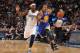 DENVER, CO - December 23: Andre Iguodala #9 of the Golden State Warriors drives against the Denver Nuggets on December 23, 2013 at the Pepsi Center in Denver, Colorado. NOTE TO USER: User expressly acknowledges and agrees that, by downloading and/or using