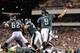 PHILADELPHIA, PA - DECEMBER 22: Quarterback Nick Foles #9 of the Philadelphia Eagles attempts a pass against the Chicago Bears in the second half during a game at Lincoln Financial Field on December 22, 2013 in Philadelphia, Pennsylvania. The Eagles defea