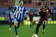 WIGAN, ENGLAND - NOVEMBER 28: Nick Powell of Wigan Athletic in action with Mamatou N'Diaye of SV Zulte Waregem during the UEFA Europa League Group D match between Wigan Athletic and SV Zulte Waregem at DW Stadium on November 28, 2013 in Wigan, England.