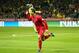 STOCKHOLM, SWEDEN - NOVEMBER 19: Cristiano Ronaldo of Portugal celebrates after scoring their 3rd goal during the FIFA 2014 World Cup Qualifier Play-off Second Leg match between Sweden and Portugal at Friends Arena on November 19, 2013 in Stockholm, Swed