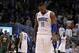 Dec 18, 2013; Orlando, FL, USA; Orlando Magic power forward Glen Davis (11) reacts during the last minute of the game against the Utah Jazz at Amway Center. Utah Jazz defeated the Orlando Magic 86-82. Mandatory Credit: Kim Klement-USA TODAY Sports