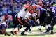 BALTIMORE, MD - NOVEMBER 10: Running back BenJarvus Green-Ellis #42 of the Cincinnati Bengals carries the ball against the Baltimore Ravens at M&T Bank Stadium on November 10, 2013 in Baltimore, Maryland. (Photo by Rob Carr/Getty Images)