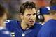 Don’t pout Eli, otherwise Santa might not bring you that improved offensive line you want for next year.