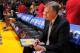LOS ANGELES, CA - MARCH 10: Head coach Mike D'Antoni of the Los Angeles Lakers and Kobe Bryant #24 sit on the bench before the second half of their game against the Chicago Bulls at Staples Center on March 10, 2013 in Los Angeles, California. NOTE TO USER