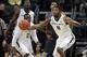 Dec 17, 2013; Eugene, OR, USA; Oregon Ducks Mike Moser (0) reaches for a loose ball against the UC Irvine Anteaters at Matthew Knight Arena. Mandatory Credit: Scott Olmos-USA TODAY Sports