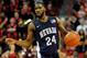 LAS VEGAS, NV - NOVEMBER 14: Deonte Burton #24 of the Nevada Reno Wolf Pack brings the ball up the court against the UNLV Rebels during their game at the Thomas & Mack Center November 14, 2011 in Las Vegas, Nevada. UNLV won 71-67. (Photo by Ethan Miller