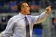 GAINESVILLE, FL - NOVEMBER 18: Coach Billy Donovan of the Florida Gators directs play against the Southern Jaguars November 18, 2013 at the Stephen C. O'Connell Center in Gainesville, Florida. The Gators won 67-53. (Photo by Al Messerschmidt/Getty Imag