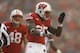 MADISON, WI - NOVEMBER 16: Melvin Gordon #25 of the Wisconsin Badgers celebrates after making a touchdown during the first half of play against the Indiana Hoosiers at Camp Randall Stadium on November 16, 2013 in Madison, Wisconsin. (Photo by Mike McGinni
