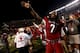 COLUMBIA, SC - NOVEMBER 30: Jadeveon Clowney #7 of the South Carolina Gamecocks celebrates after defeating the Clemson Tigers 31-17 after their game at Williams-Brice Stadium on November 30, 2013 in Columbia, South Carolina. (Photo by Streeter Lecka/Get