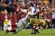LANDOVER, MD - DECEMBER 01: Defensive end Justin Tuck #91 and defensive tackle Johnathan Hankins #96 of the New York Giants sack quarterback Robert Griffin III #10 of the Washington Redskins during the fourth quarter of the Giants 24-17 win at FedExField