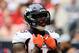 HOUSTON, TX - DECEMBER 22: Von Miller #58 of the Denver Broncos waits on the field during the game against the Houston Texans at Reliant Stadium on December 22, 2013 in Houston, Texas. (Photo by Scott Halleran/Getty Images)