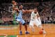 BOSTON, MA - JANUARY 2: Rajon Rondo #9 of the Boston Celtics drives to the basket against the Memphis Grizzlies on January 2, 2013 at the TD Garden in Boston, Massachusetts. NOTE TO USER: User expressly acknowledges and agrees that, by downloading and o
