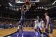 SACRAMENTO, CA - DECEMBER 23: Anthony Davis #23 of the New Orleans Pelicans dunks the ball against the Sacramento Kings at Sleep Train Arena on December 23, 2013 in Sacramento, California. NOTE TO USER: User expressly acknowledges and agrees that, by dow