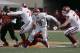 STILLWATER, OK - DECEMBER 7: Quarterback Trevor Knight #9 of the Oklahoma Sooners scrambles during the game against the Oklahoma State Cowboys December 7, 2013 at Boone Pickens Stadium in Stillwater, Oklahoma. Oklahoma defeated Oklahoma State 33-24. (P