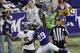 MINNEAPOLIS, MN - DECEMBER 1: Xavier Rhodes #29 of the Minnesota Vikings tips a pass intended for Brandon Marshall #15 of the Chicago Bears during the first quarter of the game on December 1, 2013 at Mall of America Field at the Hubert H. Humphrey Metrodo