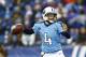 NASHVILLE, TN - DECEMBER 15: Ryan Fitzpatrick #4 of the Tennessee Titans throws a pass against the Arizona Cardinals at LP Field on December 15, 2013 in Nashville, Tennessee. (Photo by Wesley Hitt/Getty Images)