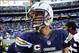 Dec 22, 2013; San Diego, CA, USA; San Diego Chargers quarterback Philip Rivers (17) after a win against the Oakland Raiders at Qualcomm Stadium. The Chargers won 26-13. Mandatory Credit: Christopher Hanewinckel-USA TODAY Sports