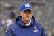 Nov 17, 2013; East Rutherford, NJ, USA; New York Giants head coach Tom Coughlin before the game against the Green Bay Packers at MetLife Stadium. Mandatory Credit: Robert Deutsch-USA TODAY Sports