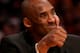 LOS ANGELES, CA - DECEMBER 25: Kobe Bryant #24 of the Los Angeles Lakers signals during the game with the Miami Heat at Staples Center on December 25, 2013 in Los Angeles, California. The Heat won 101-95. NOTE TO USER: User expressly acknowledges and ag