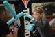 Feb 20, 2013; Torrance, CA, USA; Ronda Rousey with trainer Edmond Tarverdyan during today's public workout at the UFC gym in Torrance, CA. Rousey has a bout with Liz Carmouche on Feb 23 in Anaheim, CA. Mandatory Credit: Jayne Kamin-Oncea-USA TODAY Sport