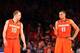 Cooney (left) and Ennis (right) have formed quite the backcourt duo for the Orange.