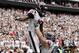 HOUSTON, TX - SEPTEMBER 15: DeAndre Hopkins #10 of the Houston Texans celebrates with Chris Myers #55 of the Houston Texans after scoring the winning touchdown in overtime against the Tennessee Titans at Reliant Stadium on September 15, 2013 in Houston,