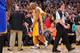 LOS ANGELES, CA - APRIL 12: Kobe Bryant #24 of the Los Angeles Lakers is helped off the court after getting injured during a game against the Golden State Warriors at Staples Center on April 12, 2013 in Los Angeles, California. NOTE TO USER: User expressl