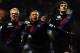 BIRMINGHAM, ENGLAND - DECEMBER 26: Dwight Gayle (C) of Crystal Palace celebrates with team mates after scoring his sides winning goal during the Barclays Premier League match between Aston Villa and Crystal Palace at Villa Park on December 26, 2013 in Bi