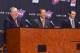 PHOENIX, AZ - MAY 28: President of Basketball Operations Lon Babby, Coach Jeff Hornacek and General Manager Ryan McDonough answer questions on May 28, 2013 at U.S. Airways Center in Phoenix, Arizona. NOTE TO USER: User expressly acknowledges and agrees t