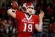 PISCATAWAY, NJ - OCTOBER 08: Chas Dodd #19 of the Rutgers Scarlet Knights throws a pass against the Connecticut Huskies at Rutgers Stadium on October 8, 2010 in Piscataway, New Jersey. (Photo by Jim McIsaac/Getty Images)