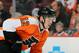 PHILADELPHIA, PA - DECEMBER 12: Michael Raffl #12 of the Philadelphia Flyers looks on against the Montreal Canadiens on December 12, 2013 at the Wells Fargo Center in Philadelphia, Pennsylvania. (Photo by Len Redkoles/NHLI via Getty Images)