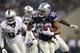 ARLINGTON, TX - NOVEMBER 28: DeMarco Murray #29 of the Dallas Cowboys runs the ball against the Oakland Raiders at AT&T Stadium on November 28, 2013 in Arlington, Texas. (Photo by Ronald Martinez/Getty Images)
