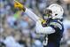 Dec 22, 2013; San Diego, CA, USA; San Diego Chargers receiver Keenan Allen (13) celebrates after a touchdown reception during the second half against the Oakland Raiders at Qualcomm Stadium. Mandatory Credit: Christopher Hanewinckel-USA TODAY Sports