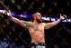 BOSTON, MA - AUGUST 17: Travis Browne celebrates after winning with a knockout against Alistair Overeem in their heavyweight bout at TD Garden on August 17, 2013 in Boston, Massachusetts. (Photo by Jared Wickerham/Getty Images)