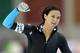 SALT LAKE CITY, UT - NOVEMBER 17: Brittany Bowe celebrates after crossing the finish line in the ladies 1,000 meter during the Essent ISU Long Track World Cup at the Utah Olympic Oval on November 17, 2013 in Salt Lake City, Utah. Bowe set a world record