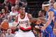 PORTLAND, OR - DECEMBER 26: LaMarcus Aldridge #12 of the Portland Trail Blazers looks on against the Los Angeles Clippers on December 26, 2013 at the Moda Center Arena in Portland, Oregon. NOTE TO USER: User expressly acknowledges and agrees that, by down