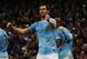 MANCHESTER, ENGLAND - DECEMBER 26: Alvaro Negredo of Manchester City celebrates his goal during the Barclays Premier League match between Manchester City and Liverpool at Etihad Stadium on December 26, 2013 in Manchester, England. (Photo by Jan Kruger/G