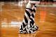 Dec 25, 2013; Brooklyn, NY, USA; Detailed view of the socks and sneakers of Brooklyn Nets shooting guard Jason Terry (31) during the third quarter against the Chicago Bulls at Barclays Center. Chicago Bulls won 95-78. Mandatory Credit: Anthony Gruppuso-