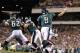 PHILADELPHIA, PA - DECEMBER 22: Quarterback Nick Foles #9 of the Philadelphia Eagles attempts a pass against the Chicago Bears in the second half during a game at Lincoln Financial Field on December 22, 2013 in Philadelphia, Pennsylvania. The Eagles defea