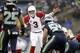 Dec 22, 2013; Seattle, WA, USA; Arizona Cardinals quarterback Carson Palmer (3) yells against the Seattle Seahawks during the third quarter at CenturyLink Field. Mandatory Credit: Joe Nicholson-USA TODAY Sports