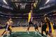 SALT LAKE CITY, UT - DECEMBER 27: Xavier Henry #7 of the Los Angeles Lakers shoots against the Utah JAzz at EnergySolutions Arena on December 27, 2013 in Salt Lake City, Utah. NOTE TO USER: User expressly acknowledges and agrees that, by downloading and