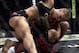 March 3, 2012; Columbus, OH, USA; Ronda Rousey punches Miesha Tate during the Strikeforce Grand Prix final at Nationwide Arena. Mandatory Credit: Greg Bartram-USA TODAY Sports