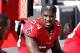Dec 8, 2013; Tampa, FL, USA; Tampa Bay Buccaneers outside linebacker Lavonte David (54) against the Buffalo Bills during the first half at Raymond James Stadium. Mandatory Credit: Kim Klement-USA TODAY Sports