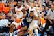 Dec 28, 2013; Syracuse, NY, USA; Villanova Wildcats guard James Bell (32) drives to the basket past Syracuse Orange forward Rakeem Christmas (25) and guard Trevor Cooney (10) during the first half at the Carrier Dome. Mandatory Credit: Rich Barnes-USA TO