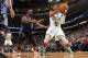 BOSTON, MA - JANUARY 14: Rajon Rondo #9 of the Boston Celtics looks to pass the ball against the Charlotte Bobcats on January 14, 2013 at the TD Garden in Boston, Massachusetts. NOTE TO USER: User expressly acknowledges and agrees that, by downloading a