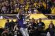 TEMPE, AZ - DECEMBER 28: Wide receiver Tyler Lockett #16 of the Kansas State Wildcats celebrates after scoring on a 6 yard touchdown reception against the Michigan Wolverines during the first quarter of the Buffalo Wild Wings Bowl at Sun Devil Stadium on
